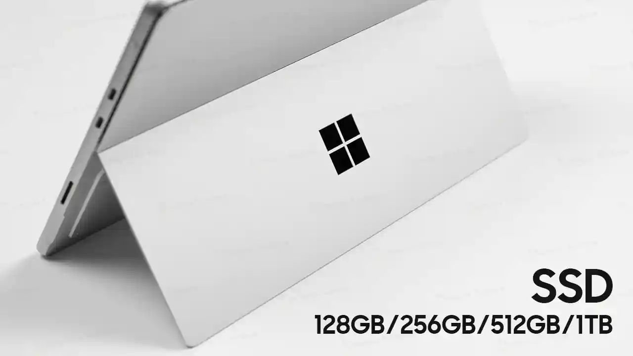 Bộ nhớ SSD trên Surface Pro 8