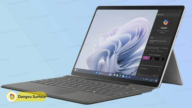 Surface Pro 10 là một trong những laptop AI đầu tiên được sản xuất bởi Microsoft