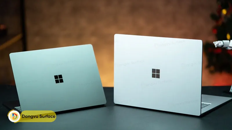 Hai phiên bản Surface Laptop 5 đều có thiết kế sang gọn