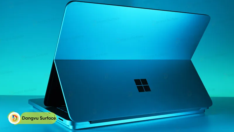 Logo Windows là điểm nhấn