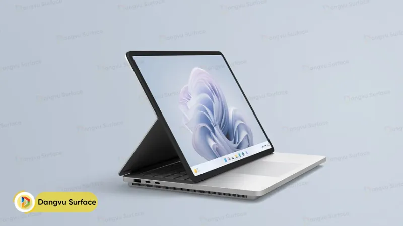 Surface Laptop Studio 2 có vẻ ngoài độc đáo